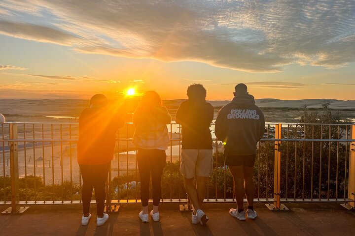 Newcastle to Port Stephens: Whale Watching, Hike & Dunes