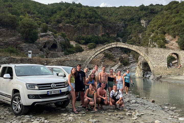 Sarande: Permet 4x4 Tour, Rafting and Thermal baths
