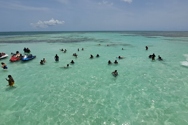 Glass Bottom Nylon Pool Tour in Buccoo Reef