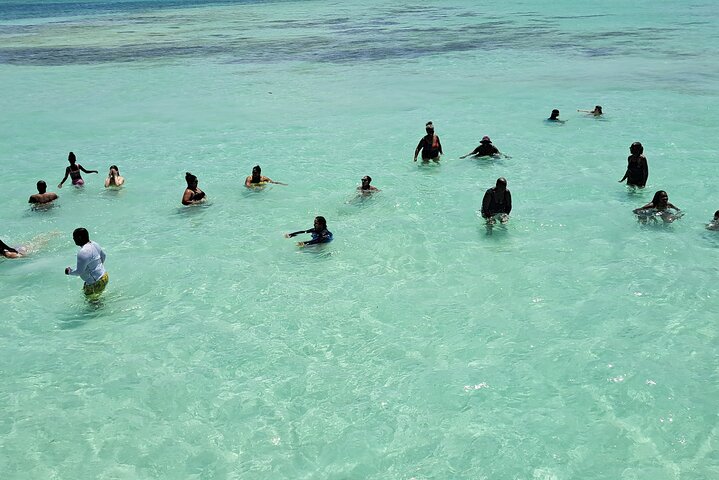 Glass Bottom Nylon Pool Tour in Buccoo Reef