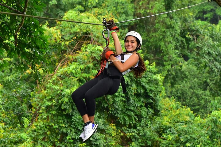 Ocean views Zip Line Canopy Tour in Jaco Beach and Los Suenos