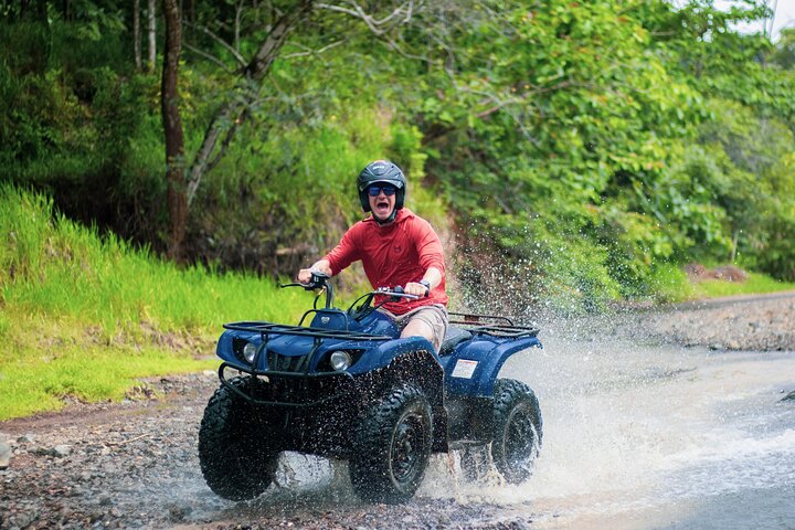 From San Jose: Zipline, Horseback, ATV, Surfing, & Chocolate Tour