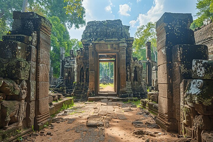 Angkor Wat Sunrise or Sunset Tour with Guide from Siem Reap
