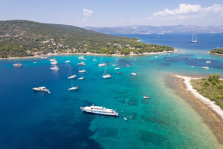 Slatine - Island Čiovo Cruise (Trogir/Blue Lagoon/Borkko Beach )
