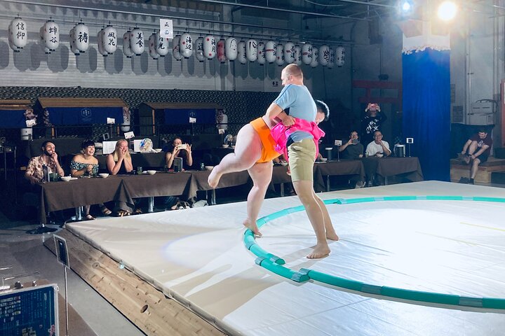 Up-Close Sumo Experience at Ochi Stable: Wear Kimono in Osaka