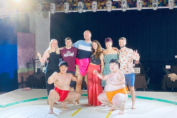 Up-Close Sumo Experience at Ochi Stable: Wear Kimono in Osaka