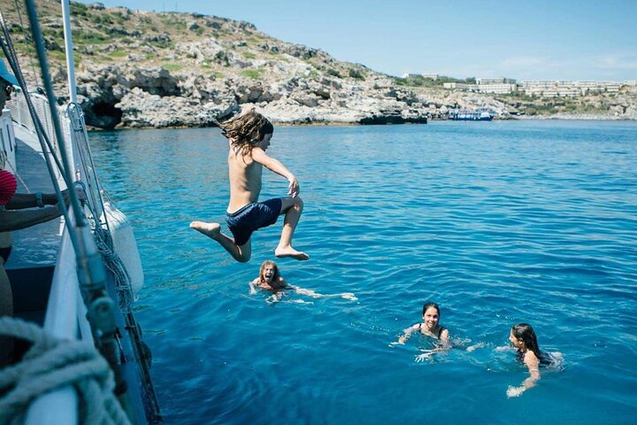 Rhodes Exclusive Swim Cruise Cocktail Open bar & Gourmet Buffet