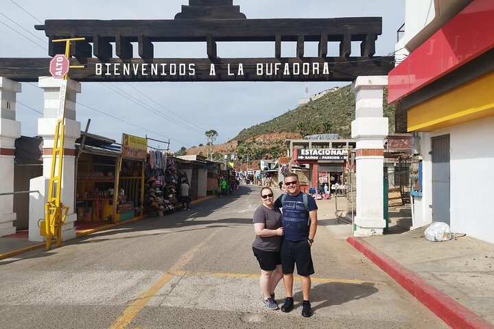 Private excursion to Bufadora and flea market