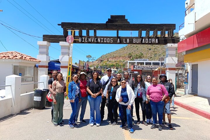 Private excursion to Bufadora and flea market