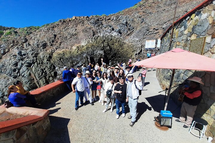 Private excursion to Bufadora and flea market