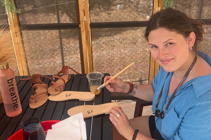 Athens Make Your Own Greek Leather Sandals Workshop
