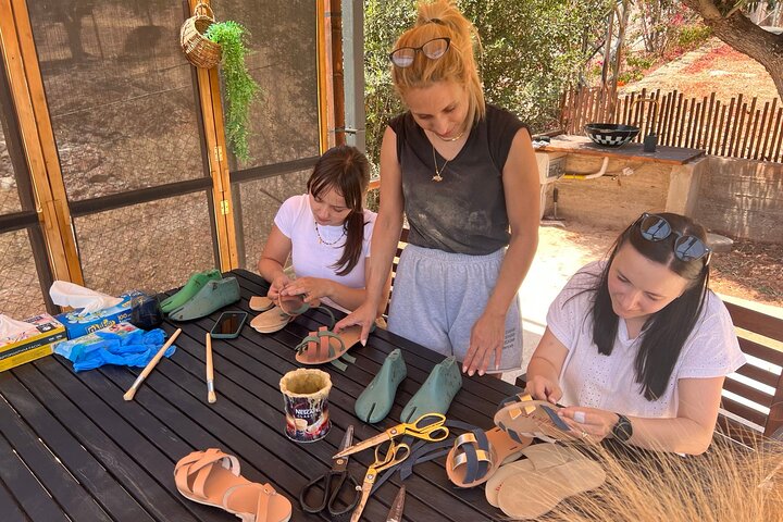 Athens Make Your Own Greek Leather Sandals Workshop