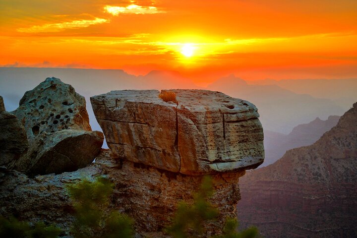 Grand Canyon South Rim Sunset Tour with Dinner included