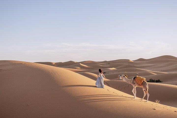 Camel Trekking & 1 Night in Merzouga Desert Camp