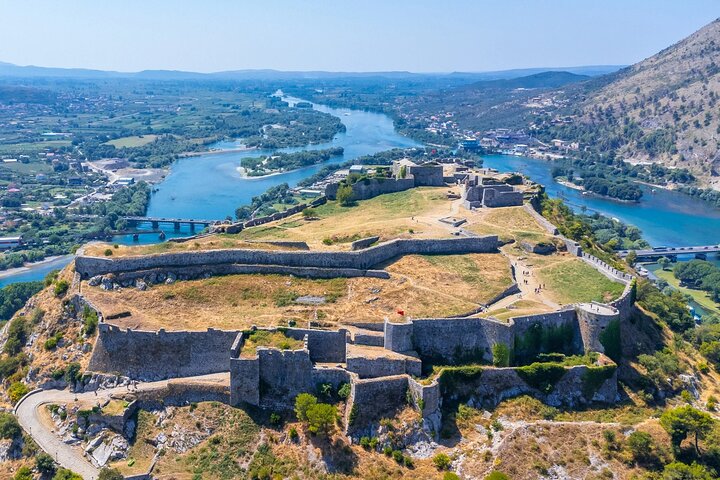 ALBANIA tour - Rozafa, Skadar lake, Niagara waterfalls, Shkodra
