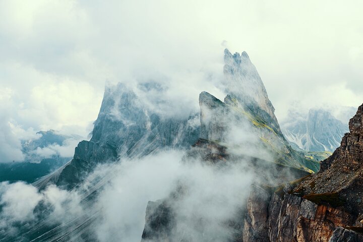 Private Dolomites Tour Monte Seceda and Passo Gardena from Cortina