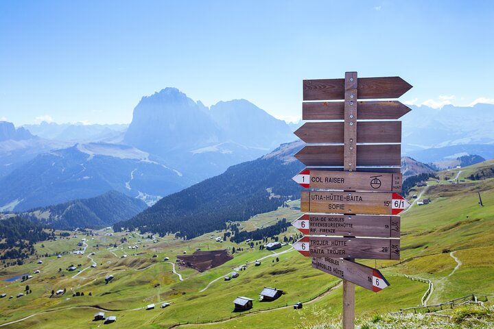 Private Dolomites Tour Monte Seceda and Passo Gardena from Cortina