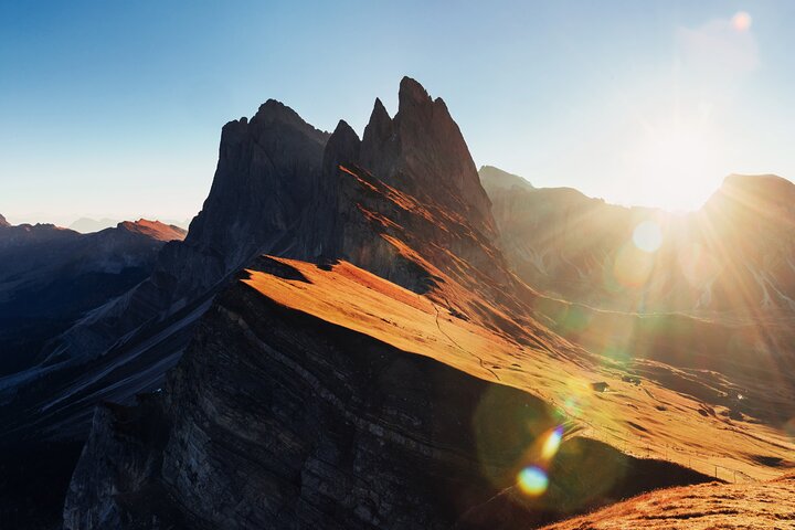 Private Dolomites Tour Monte Seceda and Passo Gardena from Cortina