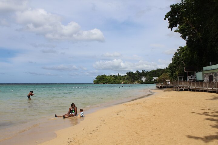 Dunn's River Park & Blue Hole Waterfall Combo from Montego Bay