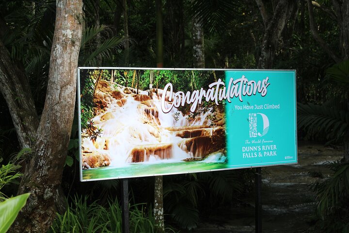 Dunn's River Park & Blue Hole Waterfall Combo from Montego Bay