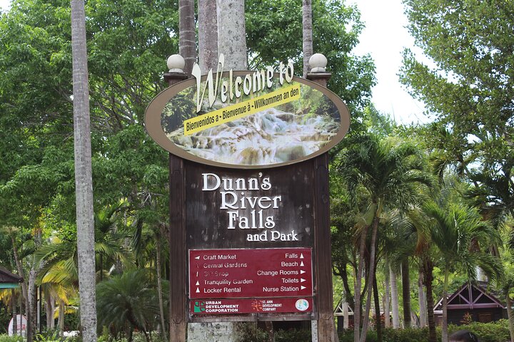 Dunn's River Park & Blue Hole Waterfall Combo from Montego Bay