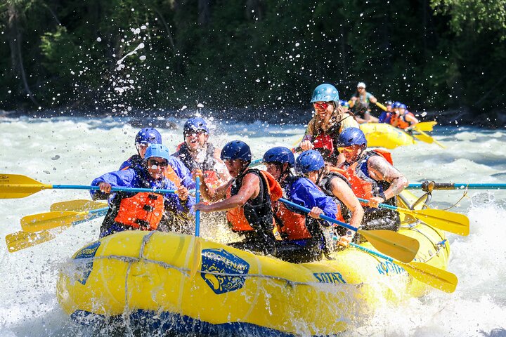 Extreme Whitewater Rafting on Kicking Horse River
