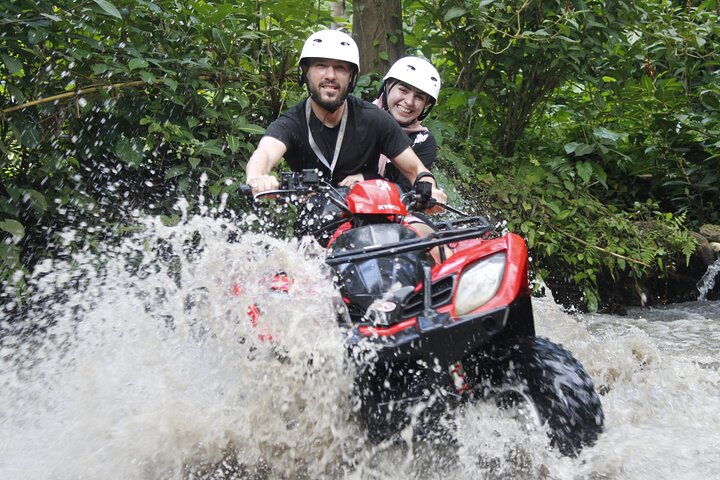 Bali ATV Quad Bike and Water Rafting Include Lunch and Transfer