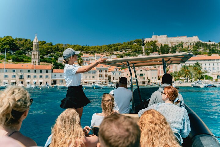 Blue Cave, Hvar & 5 Islands Speedboat Adventure From Split