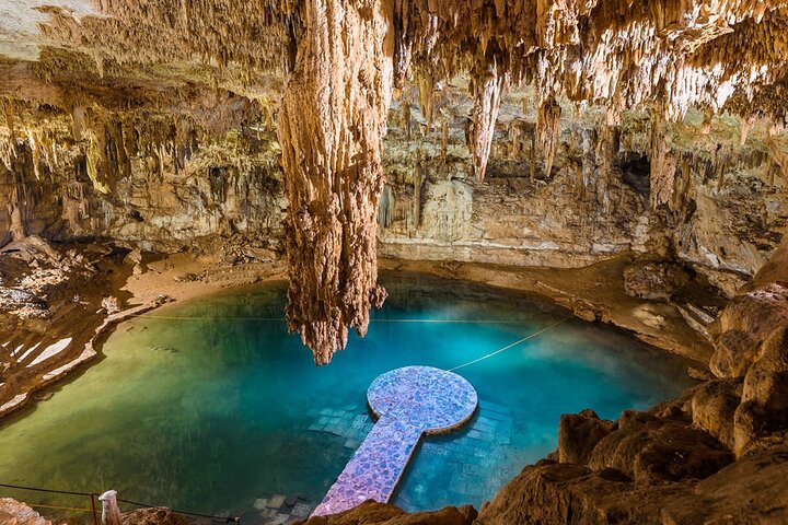 Tour Valladolid, Cenote Suytun and Cenote Oxman from Mérida
