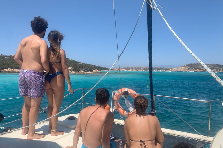 Catamaran Day Trip to La Maddalena Islands with Sardinian Lunch