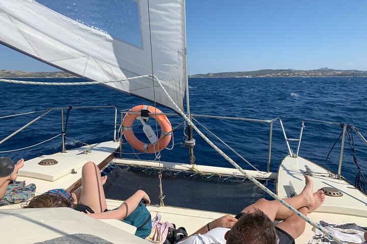 Catamaran Day Trip to La Maddalena Islands with Sardinian Lunch