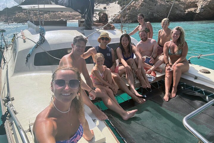 Catamaran Day Trip to La Maddalena Islands with Sardinian Lunch