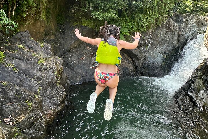 Half-Day Yunque Rainforest Waterslide & rope swing Guided Tour