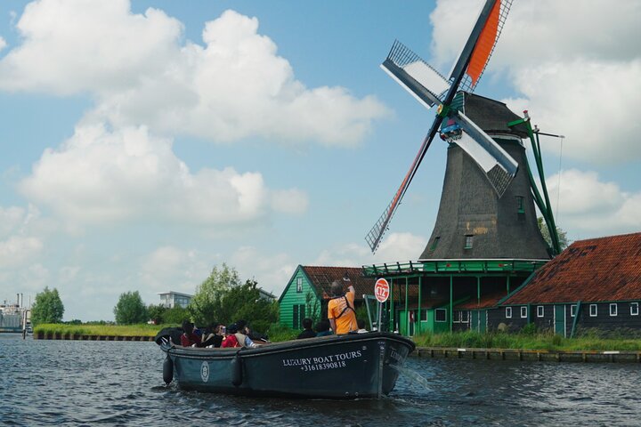 Zaanse Schans Windmill Cruise - UNESCO Windmills With Live Guide