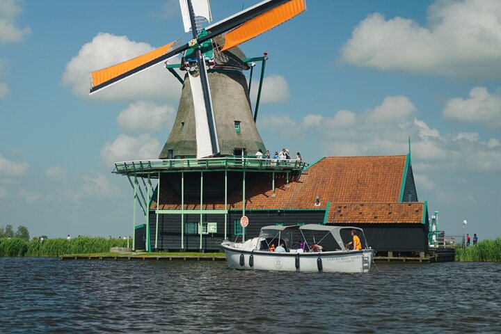Zaanse Schans Windmill Cruise - UNESCO Windmills With Live Guide