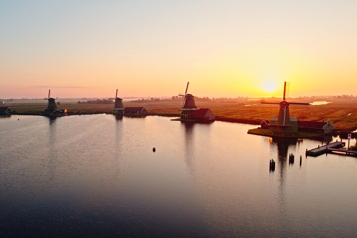 Zaanse Schans Windmill Cruise - UNESCO Windmills With Live Guide