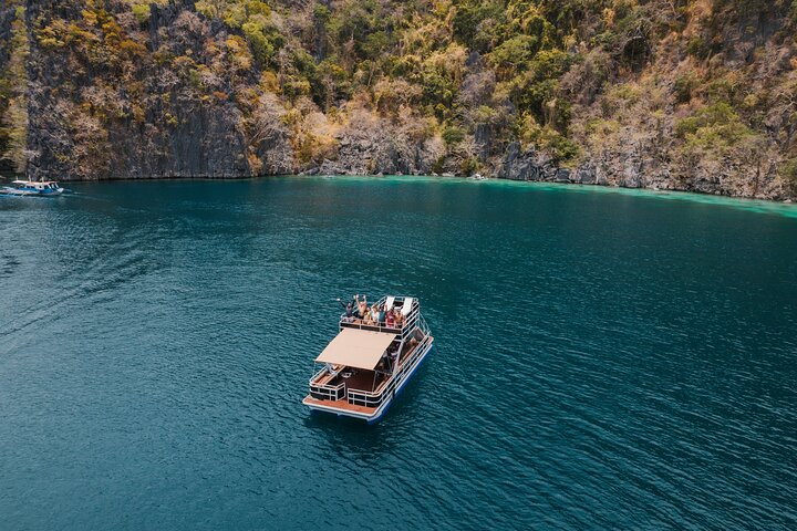 Coron Island Hopping via Private Double Decker Party Boat