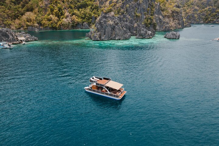 Coron Island Hopping via Private Double Decker Party Boat