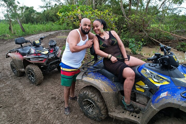 ATV Jungle Ride, Zipline and Ricks Cafe from Montego Bay