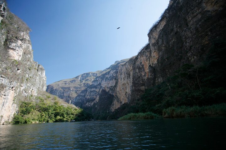 Boat ride through Sumidero Canyon and visit to Indian Villages