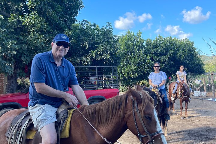 Horse back riding with Danitours by Montainand real nice view