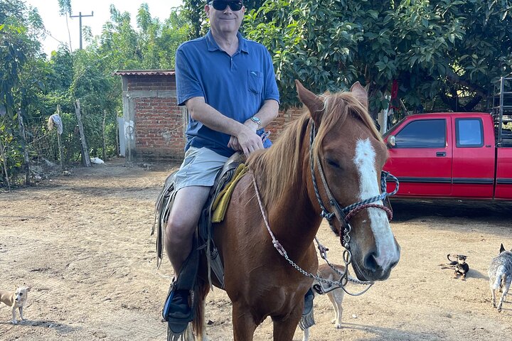 Horse back riding with Danitours by Montainand real nice view