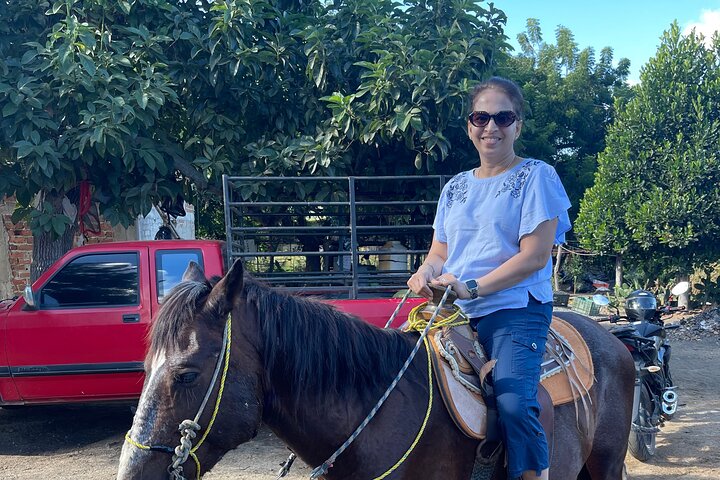 Horse back riding with Danitours by Montainand real nice view