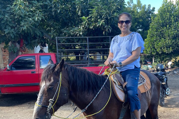 Horse back riding with Danitours by Montainand real nice view