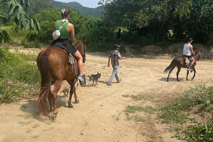 Horse back riding with Danitours by Montainand real nice view