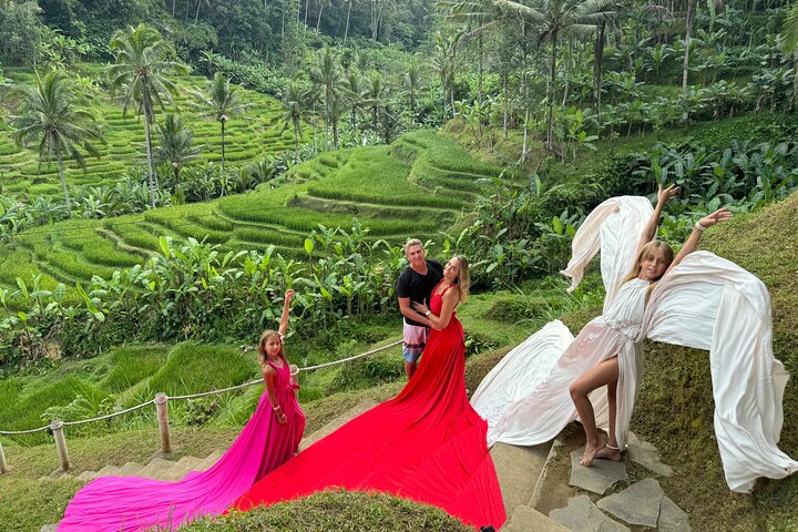 Ubud: Zipline, Bali Swing, and Sky Bike in a Private Rice Terrace