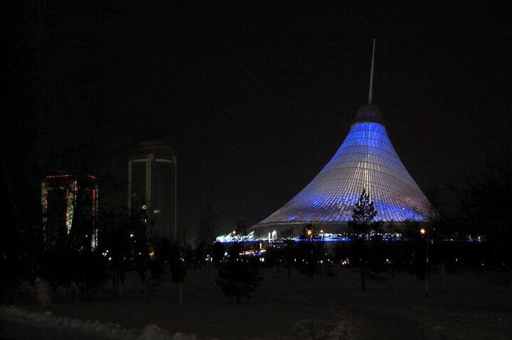 Guided Night Time Tour of Astana in a Private Car