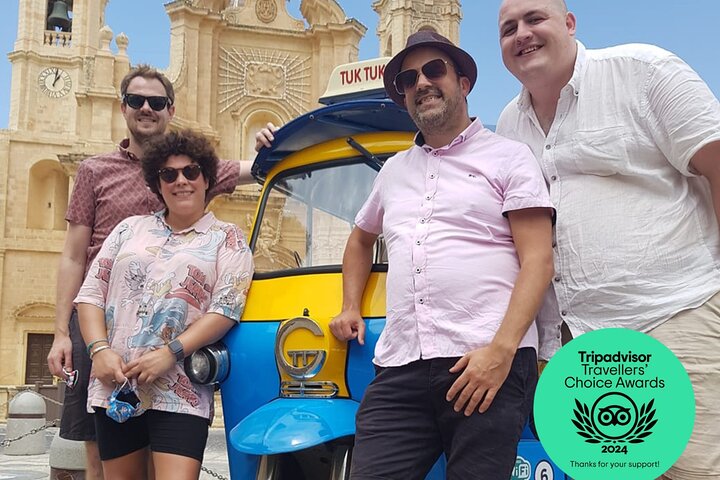 Gozo All Inclusive Chauffeured Tuk Tuk Day Tour - Blue Lagoon