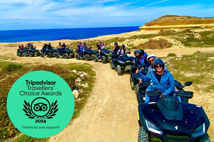 Gozo Quad Bike Day Tour - All-inclusive + Blue Lagoon
