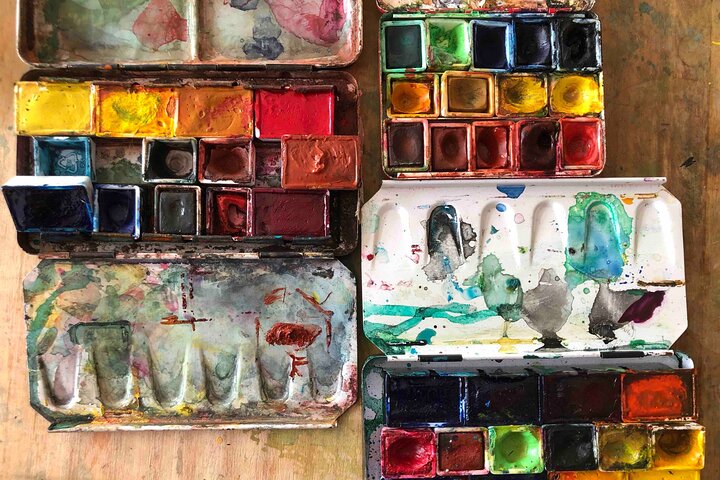 Making art in La Palma - Los Llanos